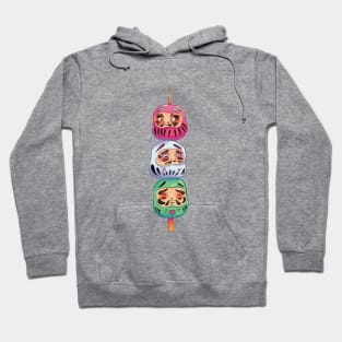 Dango Daruma Japan Hoodie